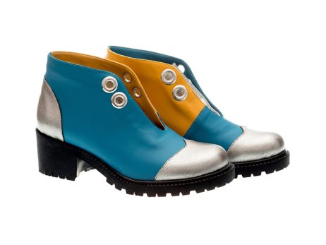 Ghete dama din piele Trio M17 - imagine 2