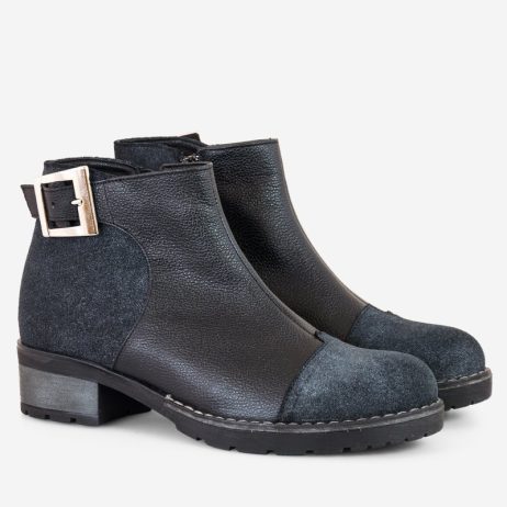 Ghete dama din piele C17 - imagine 2