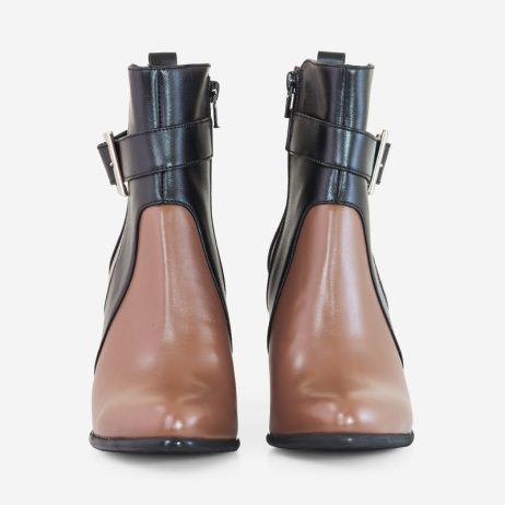 Botine dama din piele Trio C10 - imagine 4