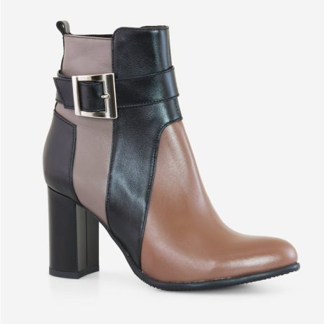 Botine dama din piele Trio C10