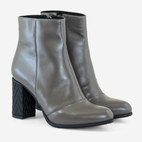 Botine dama din piele Alina C11 - imagine 4