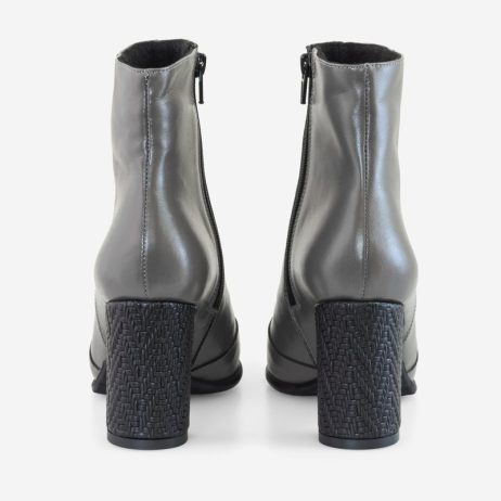 Botine dama din piele Alina C11 - imagine 3