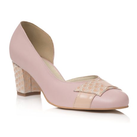 Pantofi dama de piele Lavi W10 - imagine 2