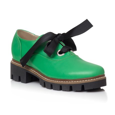 Pantofi dama cu talpa joasa si snur E50 v - imagine 2