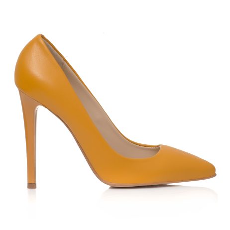 pantofi stiletto pantofi eleganti pantofi galbeni