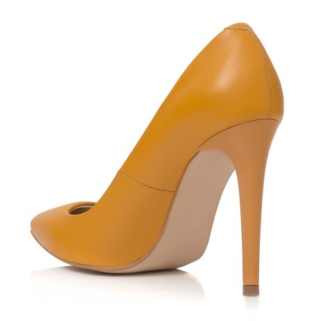 Pantofi stiletto dama de piele Lady G - imagine 4