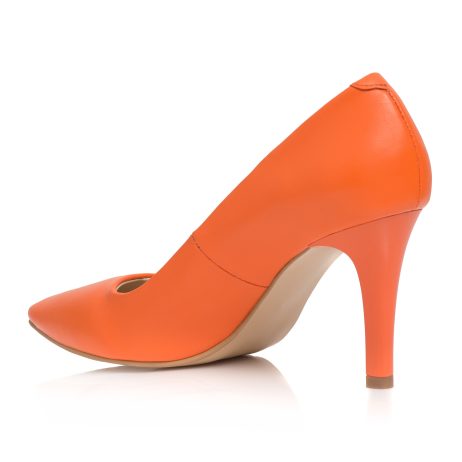 Pantofi stiletto dama de piele Lady E8 p - imagine 4