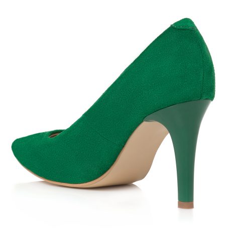 Pantofi stiletto dama de piele Lady E8 v - imagine 4