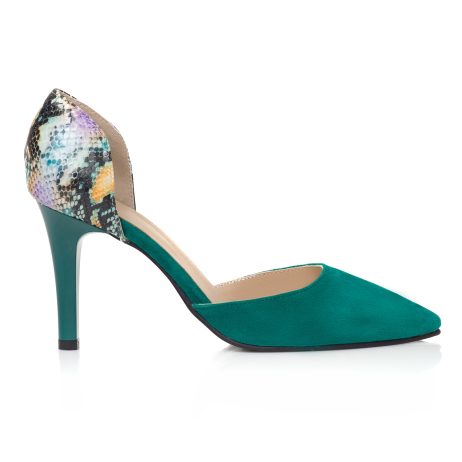 pantofi eleganti pantofi piele sarpe pantofi verzi
