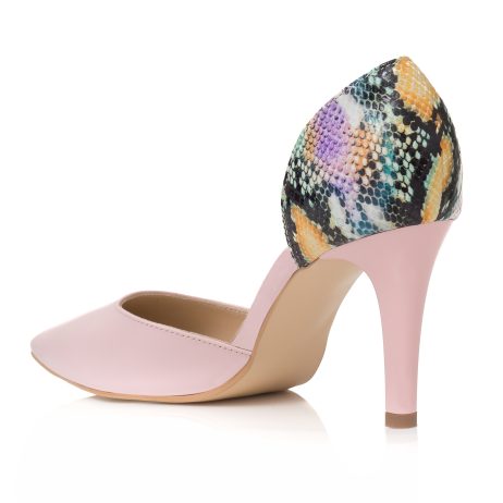 Pantofi stiletto dama de piele Lorelai E14 n - imagine 4