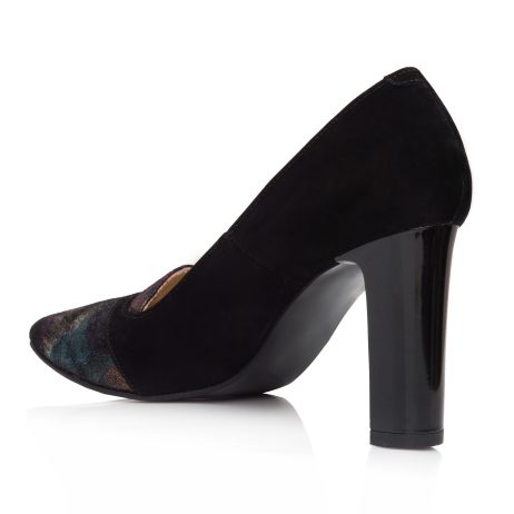 Pantofi stiletto dama de piele cu toc Faty E28 - imagine 4