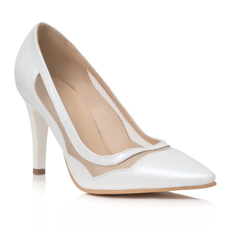 Pantofi stiletto dama de piele Ramy - imagine 2