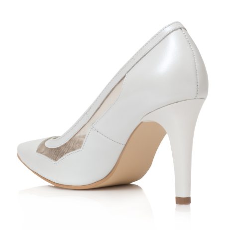Pantofi stiletto dama de piele Ramy - imagine 4
