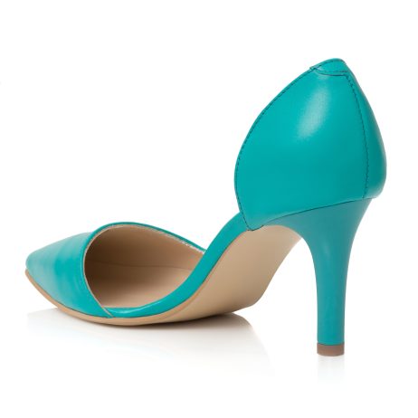 pantofi stiletto pantofi la comanda pantofi albastru