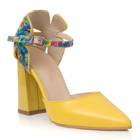 Pantofi dama de piele Cuty E40 colors 2 - imagine 2
