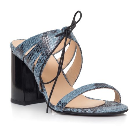 Sandale piele naturala E111 snake - imagine 2