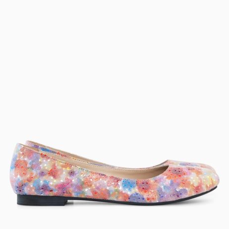 Balerini Piele Floral Emilia D19 - orice culoare - imagine 4