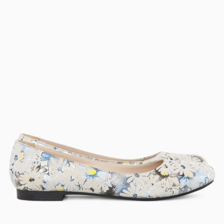 Balerini Piele Floral Emilia D19 - orice culoare