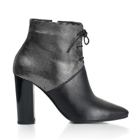Botine Piele Bleumarin Multicolor Elisse V40 - orice culoare - imagine 3