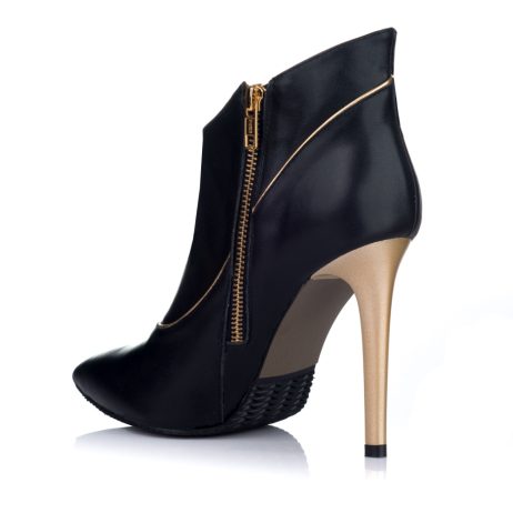 Botine Piele Stiletto Eva S4 - pe stoc