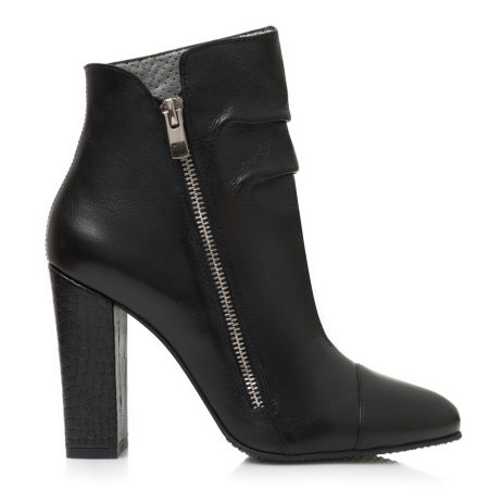 Botine Piele Naturala Carisa A6  - Orice Culoare - imagine 3
