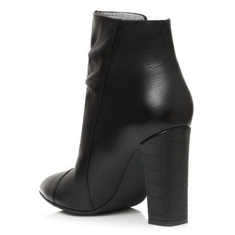 Botine Piele Naturala Carisa A6  - Orice Culoare - imagine 2