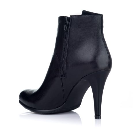 Botine Piele Naturala Negru Elsa S7 - orice culoare - imagine 2