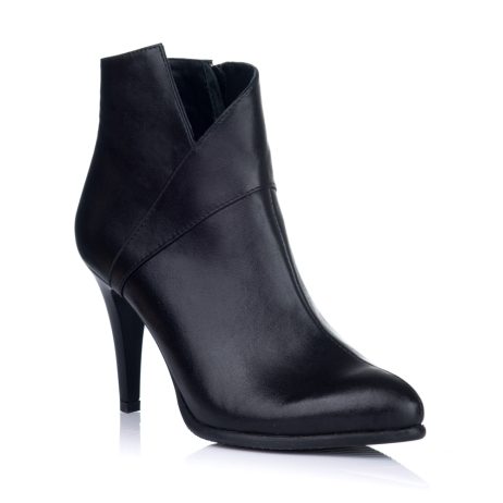 Botine Piele Naturala Negru Elsa S7 - orice culoare - imagine 3