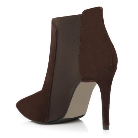 Botine Piele Simple Brown A4 - Orice Culoare