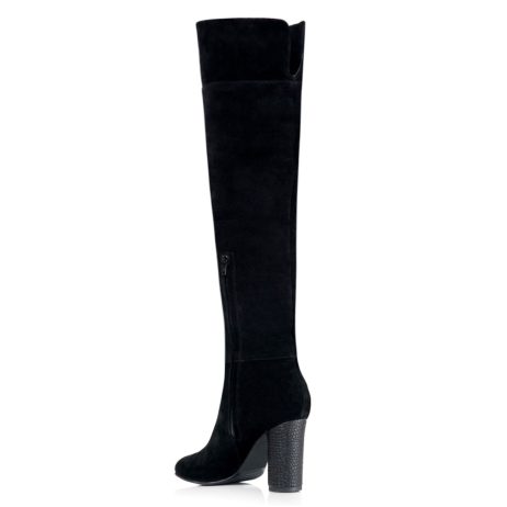 Cizme Elegante Peste Genunchi din Piele A3 - orice culoare - imagine 2