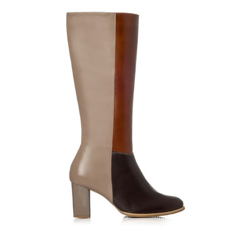 Cizme dama piele Elegance Maro - orice culoare - imagine 2