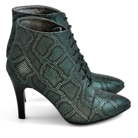 Botine dama piele Elegant Snake D5 - orice culoare - imagine 2