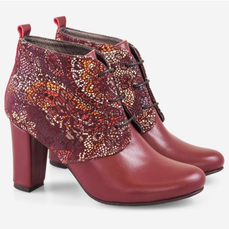 Botine Dama Piele Naturala A3 - orice culoare - imagine 2