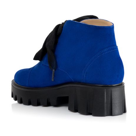 Ghete Dama Piele Albastru Electric A16 - orice culoare - imagine 3