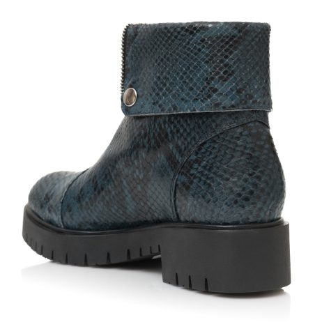 Ghete Dama Piele Snake Albastru A11 - orice culoare - imagine 3
