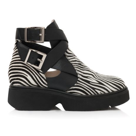 Ghete Dama Piele Modele Zebra A4 - orice culoare - imagine 2