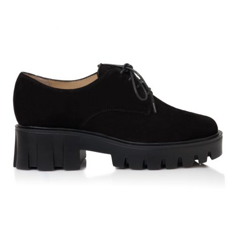 Pantofi Casual Piele Intoarsa Evelin A30 - orice culoare - imagine 3