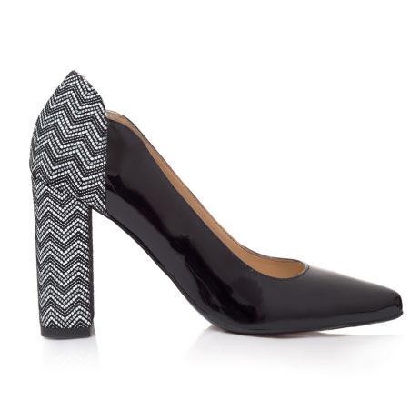 Pantofi Piele Lacuita Evan T39 - orice Culoare - imagine 2