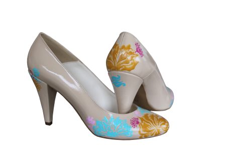 Pantofi pictati manual Exotic - orice culoare - imagine 4