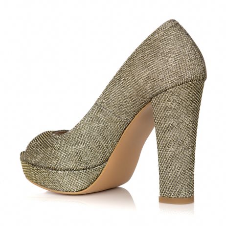 Pantofi Auriu Ersa  GITTER L20 - pe stoc