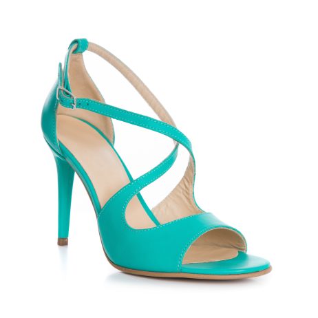 Sandale Piele Turcoaz Iris A2  - orice culoare - imagine 2