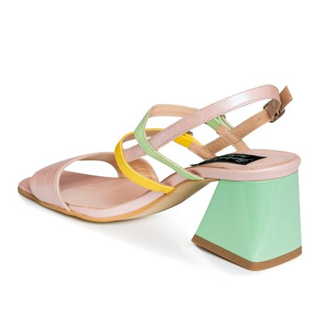 Sandale Piele Nude Comod Maia C20  - orice culoare - imagine 6