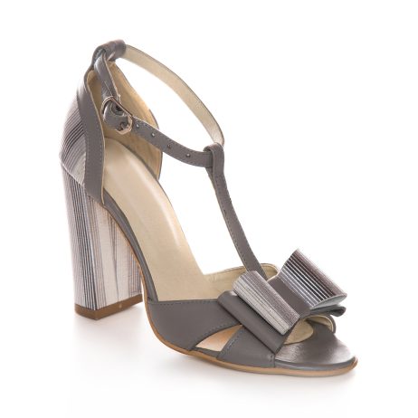Sandale Piele Gri Derin T8  - orice culoare - imagine 3