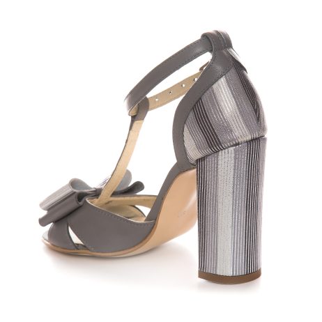 Sandale Piele Gri Derin T8  - orice culoare - imagine 2